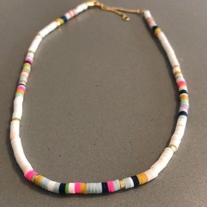 Madewell multicolor beaded necklace